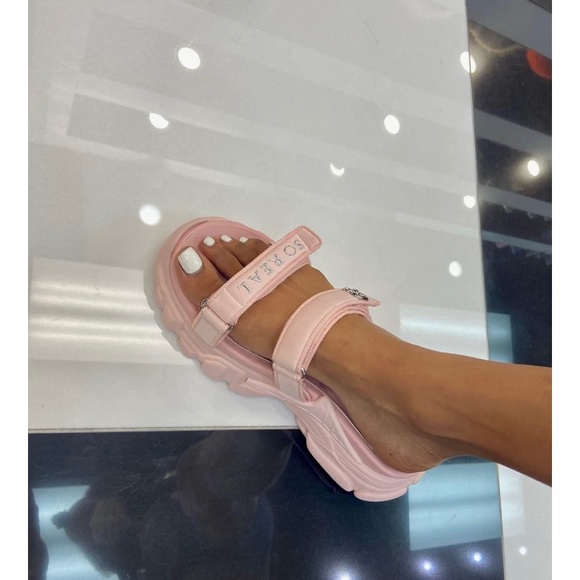 GSUWOO SO REAL PINK SANDALS - Picture 4 of 5